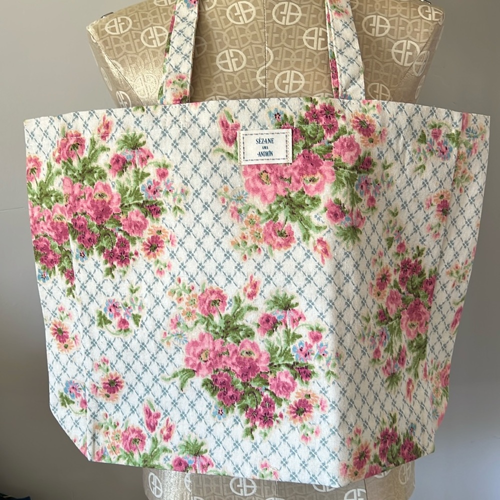 Sézane x Andion Canvas Tote Bag